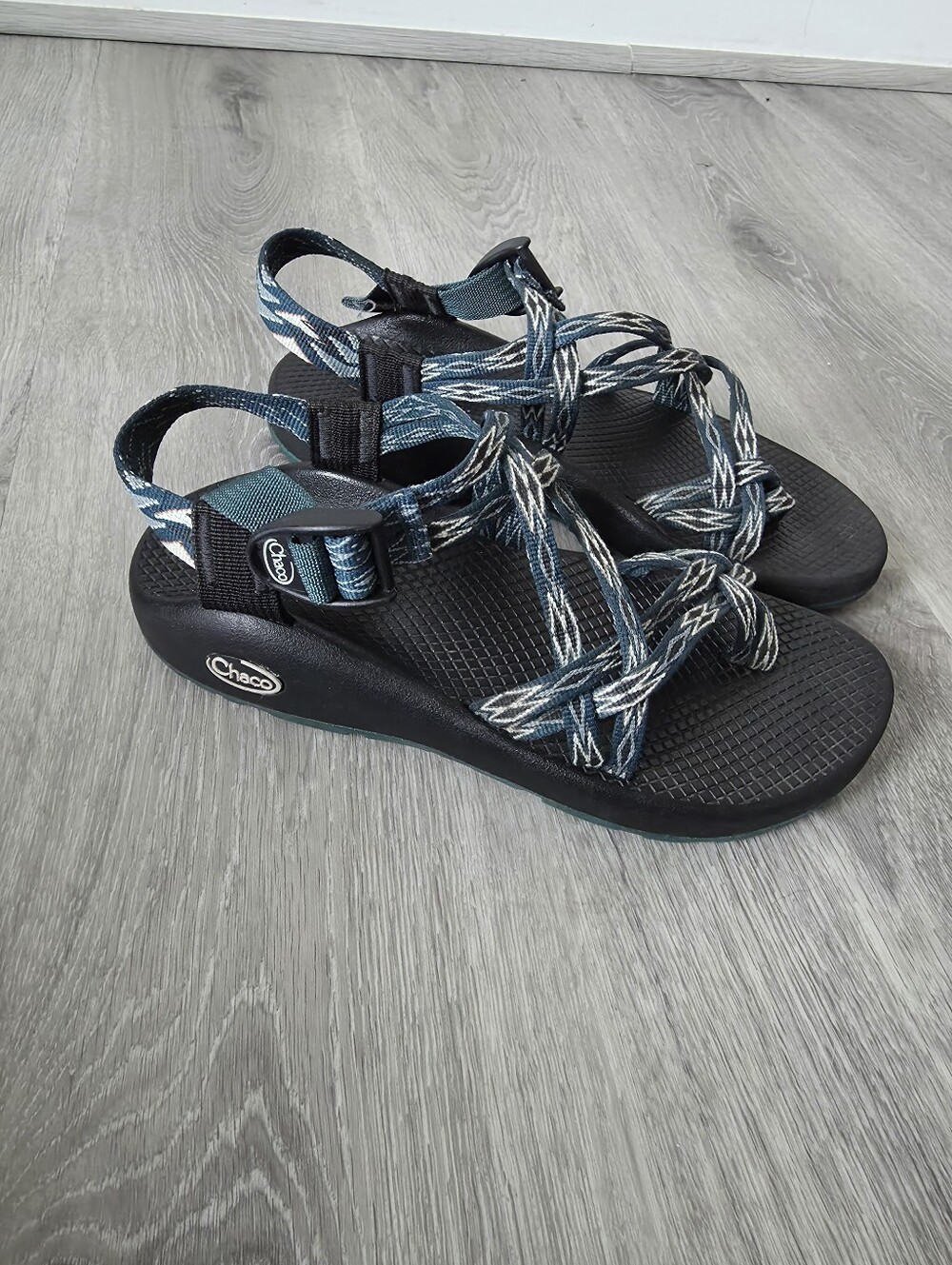 Chaco ZX2 Classic Womens Size 8 Athletic Angular Teal Outdoor Sport Sandals